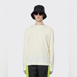 RAINS Fleece Pullover Sweatshirt XL Unisex Warm Sweater NWT